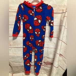 Spider-Man fleece sleeper-Kids 6/7